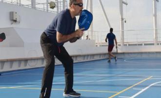 Pickleball na morju